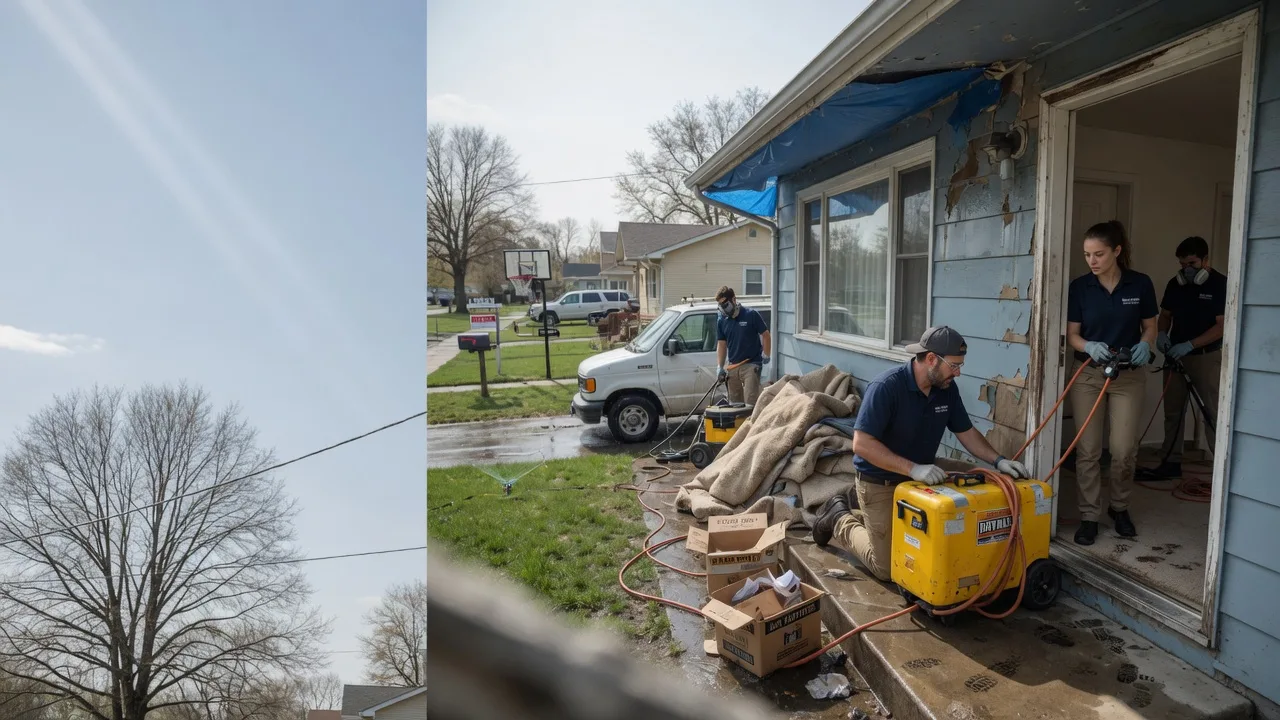Basement Flood Cleanup in Gentry, MO near me